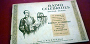 Un peculiar lbum de cromos de 1934 dedicado a las estrellas de la radio